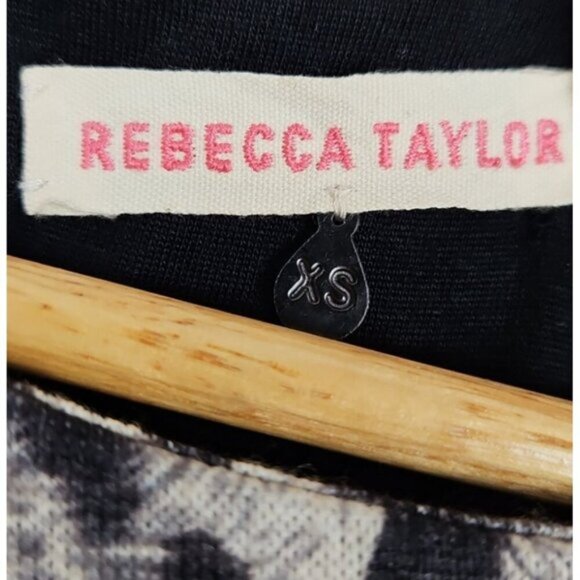 NWT Rebecca Taylor Leopard Print Sleeveless Dress XS - Picture 7 of 10